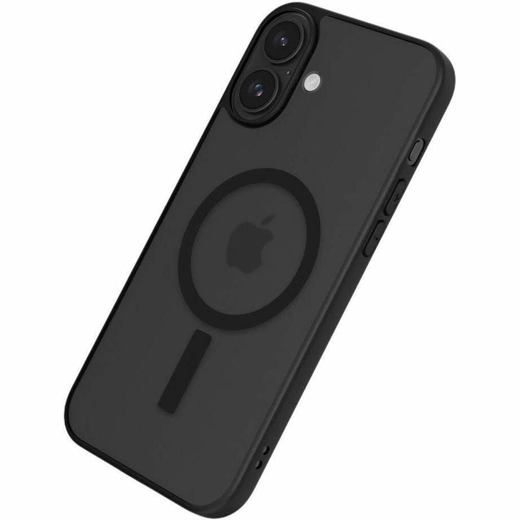 PEEL Bumper iPhone 16 Plus Case - Black - For Apple iPhone 16 Plus Smartphone - Black - Drop Resistant, Ding Resistant, Scratch Resistant - Polymer - Wireless Charging Compatible