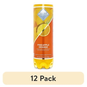 Clear American Pineapple Orange Sparkling Water, 12 Pack