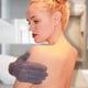 thumbnail image 4 of Guantes de baño exfoliantes Evridwear para ducha, spa, masaje, 4 of 7