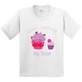 thumbnail image 3 of Inktastic World's Sweetest Big Sister Youth T-Shirt, 3 of 5