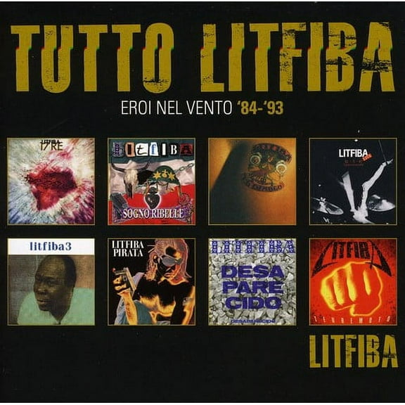 Tutto Litfiba: Eroi Nel Vento 84 - 93 (CD)