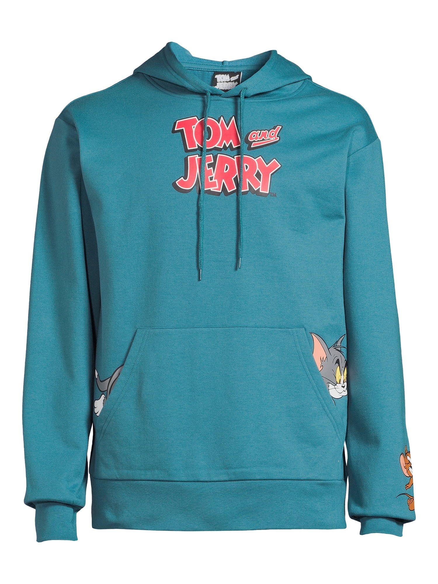 Tom and Jerry Men's & Big Men's Long Sleeve Graphic Hoodie