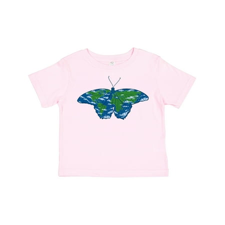 

Inktastic Beautiful Earth Butterfly Gift Toddler Boy or Toddler Girl T-Shirt
