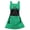 Green, variant on Cross Back Gardening Apron with Large Kangaroo Pouch, Adjustable Harvest Apron For Women & Men