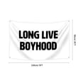 thumbnail image 2 of Tapiz de pared LONG LIVE BOYHOOD 150x90 cm en microtela, 2 of 4