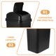 thumbnail image 5 of Cubo de basura para baño con tapa abatible, cubo de basura para baño, cubo de basura para cocina, 5 of 7