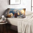 thumbnail image 6 of Balery Sunset Airplane Travel View Bedding Queen Pillow Cases - Envelope Closure - Soft Brushed Microfiber Fabric - Shrinkage and Fade Resistant Pillow Cases-14"x20", 6 of 6