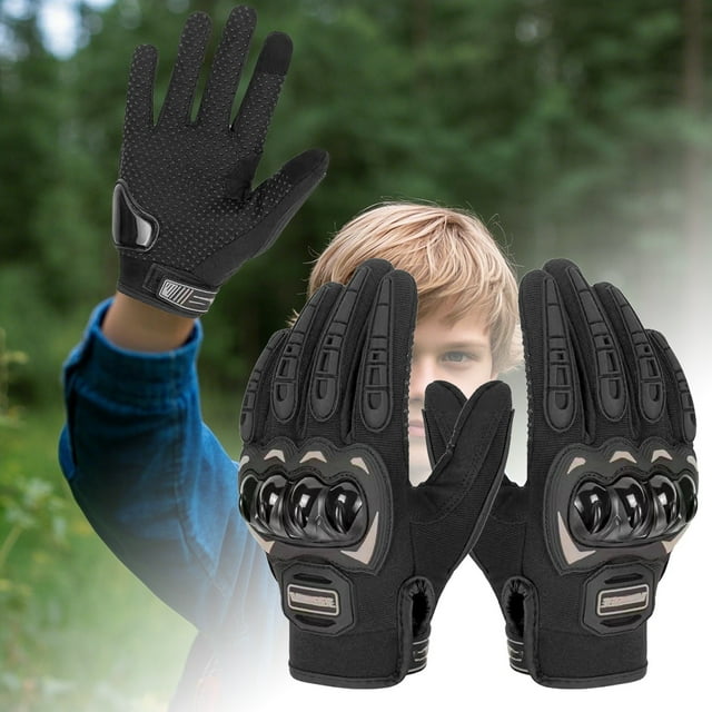 Binwennn Candy Making Gloves Breathable Protective Motorcycle Gloves For Outdoor Sports Full Finger Touchscreen Riding Gloves