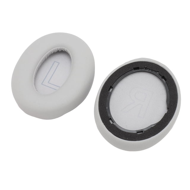 Coussinets d'Oreille de Remplacement pour Life Q20 Q20 BT, Coussinets Ronds Épaissis en Cuir Protéiné de Qualité Supérieure, Coussins Universels Doux à Réduction de Bruit pour Écouteurs