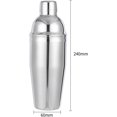thumbnail image 3 of Professional Cocktail Tools, Complete Bar Set, Durable Stainless Steel Alloy, Impressive Cocktails, Clutter-free Organization, Home Bar Decor for Mixology Enthusiasts (10 pcs), 3 of 5