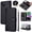 Black, variant on Furiet Argyle Wallet Case for iPhone 15 Pro Max 6.7 inch with Tempered Glass Screen Protector Wrist Strap Shoulder Strap, Card Slots Stand Phone Cover for i Phone15 15Pro i15 ProMax 15ProMax Black