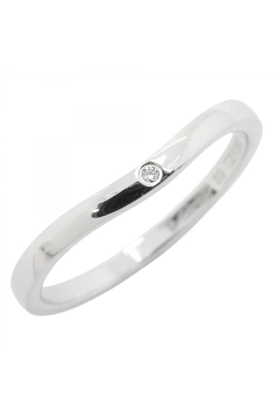 Pre-Owned Cartier Ballerina Ring, 3PD, Pt950 Platinum, Diamond, Size #59, Men's, P3137838
