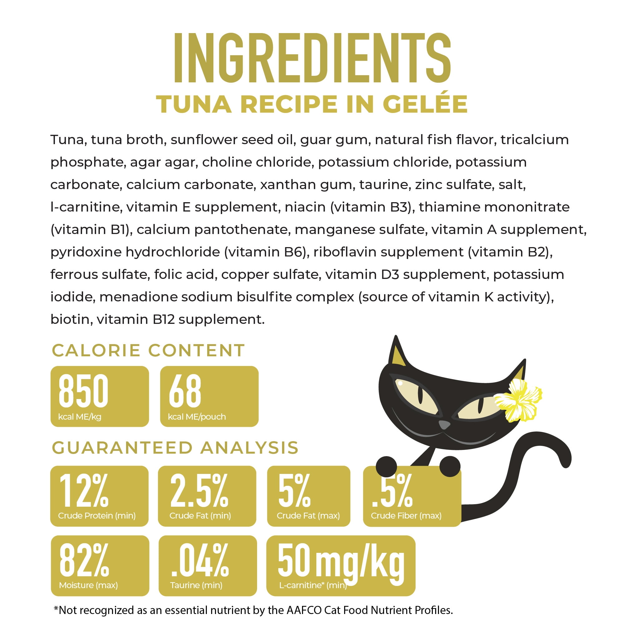 (6 pack) Tiki Cat Gelee Wet Cat Food, Tuna, 2.8 oz. Pouch