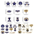 thumbnail image 3 of 24Pcs Gold Graduation Ornaments for Small Tree Decorations,Graduation Party Hanging Pendant 2026 Grad Paper Ornaments for Tree Shelf Home Classroom Decor Party Favors Supplies Black and Gold, 3 of 9