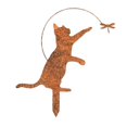 thumbnail image 2 of Sharprepublic Cute Cat Garden Stake Funny Landscape Accessory for Backyard Lawn Flower Pot, 2 of 8