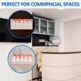 thumbnail image 3 of 5-Gang Screwless Pioneer Floral Decorative Wall Plates,Size 5-Gang 10.1"W x 4.7"H,Unbreakable Thermoplastic Faceplate Cover for Kitchen Living Room Bedroom Decorator Receptacle Outlet Switch, 3 of 7