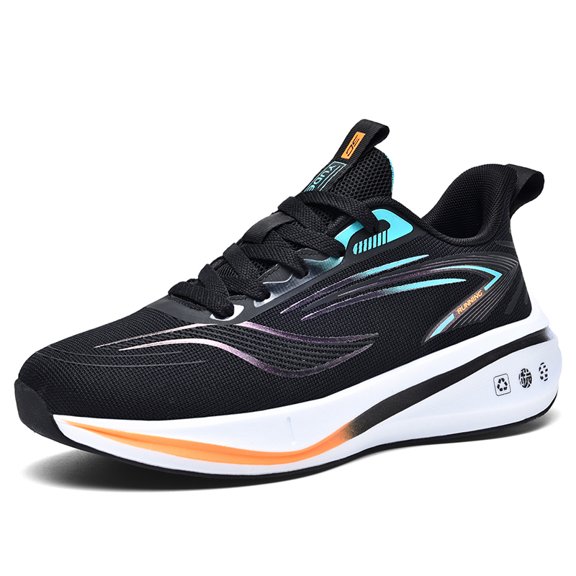 Men's Ultra-Lightweight Breathable Mesh Running Shoes, Shock-Absorbing Athletic Sneakers for Sports, Gym, and Casual Wear