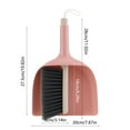 thumbnail image 3 of SDNall Hair Brush Set, Dustpan and Brush Set, Handheld Dustpan & Brush Set - Comfortable Grip, Multi-Surface Cleaning, Ideal for Sofa, Tabletop, Bedroom, Tent, Cleaning Brush Set, 3 of 6