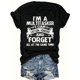 thumbnail image 1 of Camiseta de cuello redondo con estampado de letras, informal, de manga corta para primavera y verano, ideal para adultos, hombres, mujeres, adolescentes, jóvenes y deportes., 1 of 4