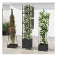 thumbnail image 2 of Garden Obelisk Trellis with Planter, Self-Watering System for Climbing Plants - Indoor/Outdoor Vertical Plant Support Tower with Wheels & Customizable Design, 2 of 9