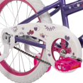 thumbnail image 2 of Huffy 59814C Vélo pour Filles de 18 Pouces avec Roues Stabilisatrices, Violet, 2 of 3