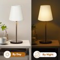 thumbnail image 3 of OUNONA Pantalla Para Vintage Beige Ideal Para Habitaciones Y De, 3 of 6