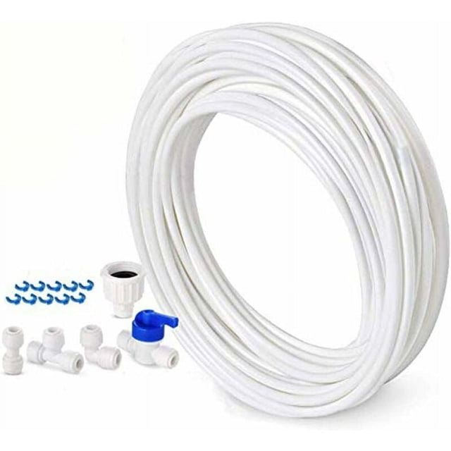 Kit de conexión de manguera de suministro de agua de 10 m para refrigerador de doble puerta de estilo europeo, diámetro de 6,3 mm