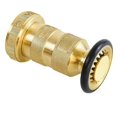thumbnail image 1 of 1.5" Fire Hose Nozzle, 100 PSI, 75 GPM, Jet Fog Nozzle, Firefighting Equipment, NPSH/NPT Connection, 1 of 5