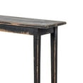 thumbnail image 4 of Duro Sofa Console Table with Open Shelf, Reclaimed Wood, Antique Black, 4 of 5