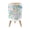 Color 3, variant on Small Trash Can with Lid Aged Copper Patina Blue Green Rust Tones 1.8 Gallon Dog Proof Trash Can Round Garbage Can Waste Bin Wastebasket for Bathroom Bedroom Living Room