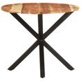 thumbnail image 2 of vidaXL Table d'Appoint 68x68x56 cm Bois d'Acacia Massif, 2 of 5