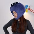 thumbnail image 5 of Slccxzc Plush Blueberry Print Headgear, Novelty Fruit Hat for Themed Parties, 5 of 7