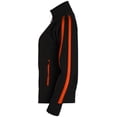 thumbnail image 4 of Holloway XL Ladies Determination Jacket Black/Orange 229342, 4 of 5