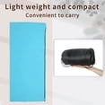 thumbnail image 4 of Unique Bargains Sleeping Bag Liner Single Sleeping Bag for Camping Travel Hotels Hostels Sky Blue 70.87"x31.50", 4 of 7