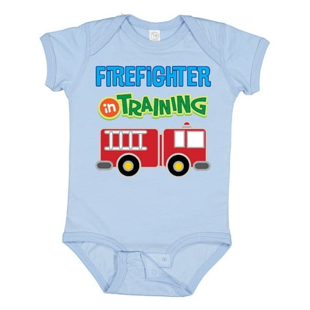 

Inktastic Future Firefighter Kids Fireman Gift Baby Boy Bodysuit