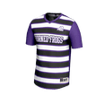 thumbnail image 2 of Youth GameDay Greats #1 Purple TCU Horned Frogs Lightweight Soccer Fashion Jersey, 2 of 3