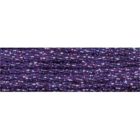 UPC: 0077540781089 | DMC 317W-E3837 DMC Light Effects Embroidery Floss 8.7 Yards-Purple Ruby