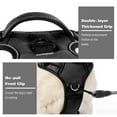 thumbnail image 3 of Puppy Dog Harness, No-Pull Adjustable Soft Padded Reflective Easy Control, Black XS, 3 of 7
