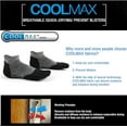 thumbnail image 3 of COOLMAX Unisex Toe Socks 3-Pack - Separated Toe Design for FiveFingers Shoes & Daily Wear, 3 of 6