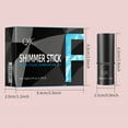 thumbnail image 3 of High Gloss Powder Blusher Repair Stick 3-piece Set Box Facial High Gloss Stick Powder Blusher Cream Makeup Set, 3 of 9