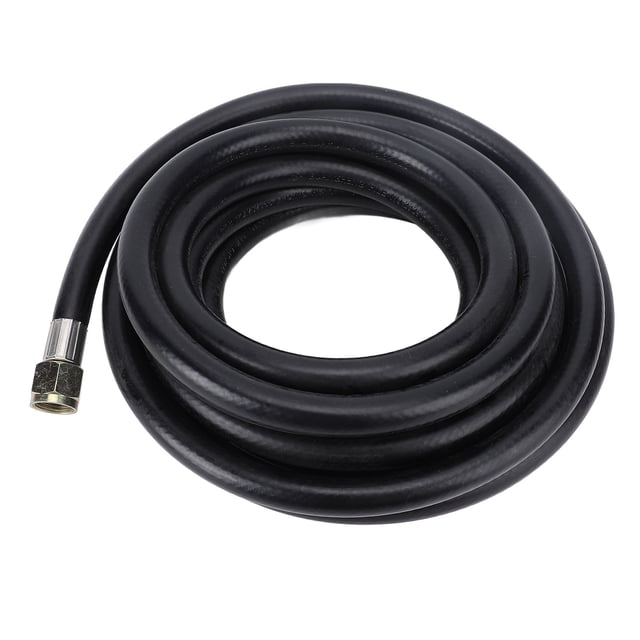 RV Gas Line, High Pressure Gas Hose 350 PSI 20ft Length Rugged Construction Scratch Proof Brass Fittings for Fire Pits