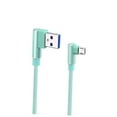 thumbnail image 4 of REOFLYUP Cable De Carga Micro USB Con Núcleo De Cobre Para Teléfonos Celulares Color Verde, 4 of 8