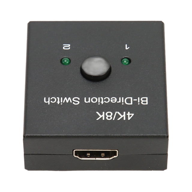 Interruptor Bidireccional De Interfaz Multimedia HD, Interruptor De Interfaz Multimedia HD 8K Plug And Play Transferencia De Datos De 40 Gbps Para Televisores Para Monitores