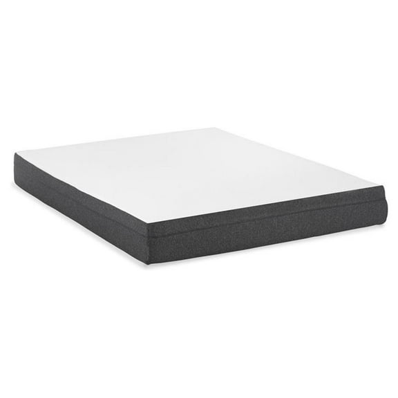 Pemberly Row 8" Firm Gel Infused King Memory Foam Mattress in White