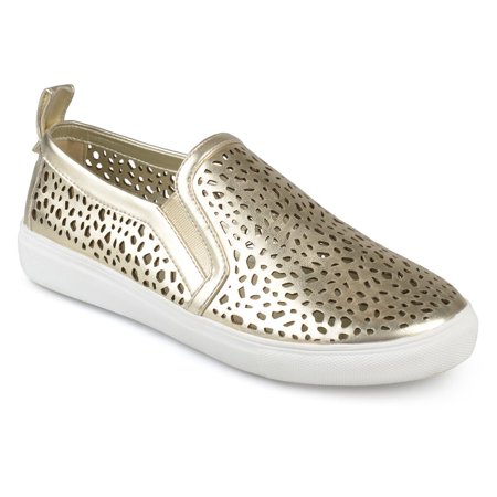 Journee Collection Kenzo Women's Sneakers Gold
