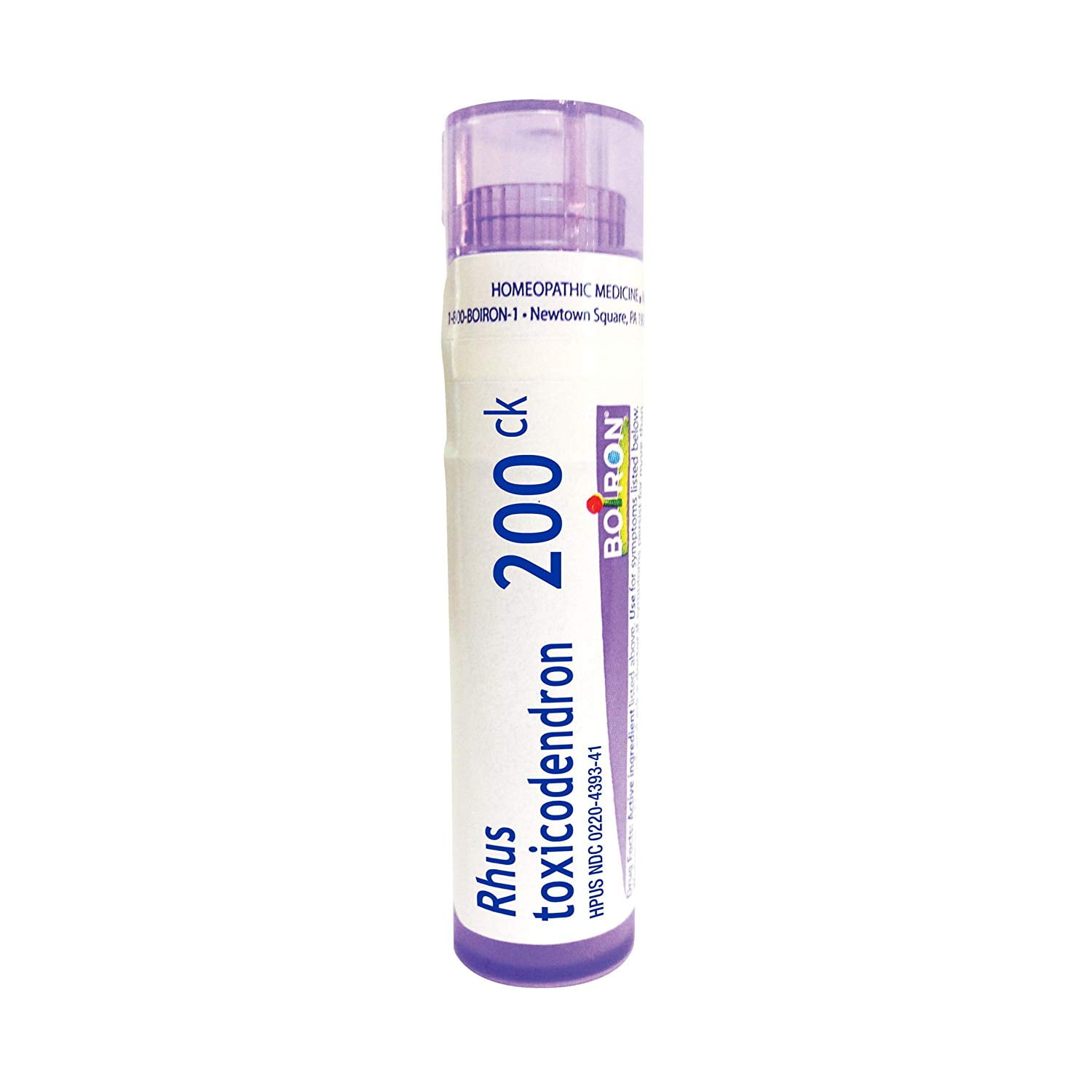 Rhus Toxicodendron 200CK, 80 Pellets, Homeopathic Medicine for Joint Pain, Homeopathic medicine