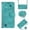 Green, variant on for Samsung Galaxy A32 5G Crossbody Wallet Case with Card Holder, Flip Folio Book Style Leather Shockproof Protective Phone Cover with Shoulder Strap/Lanyard for Samsung Galaxy A32 5G, Blue