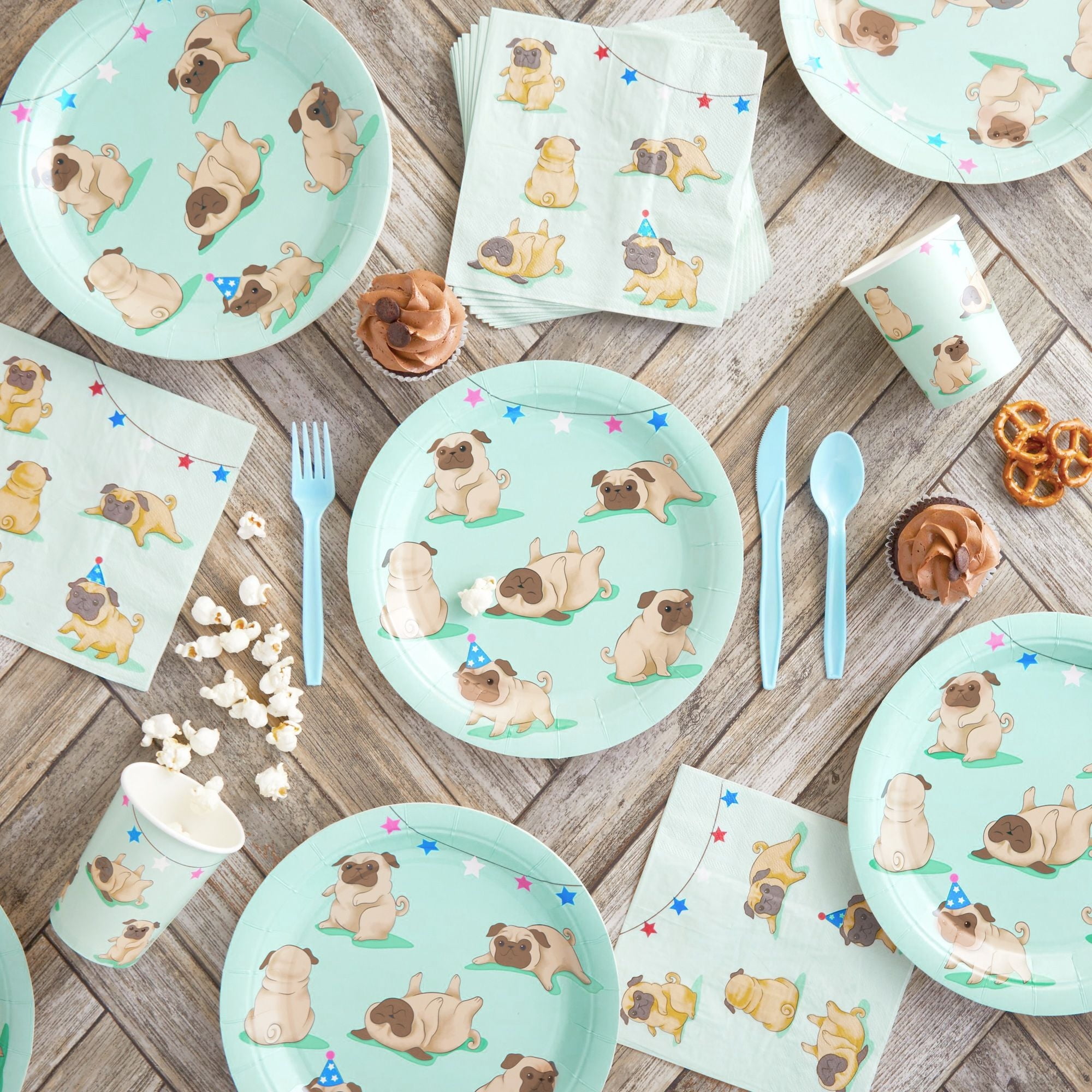 Dachshund Wiener Dog Party Supplies Paper Plates Napkins Cups