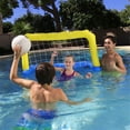 thumbnail image 4 of YIgang Inflatable Water Handball Gate Swimming Pool Inflatable Goal Net Float Island Water Beach Toys Party Toy, 4 of 9