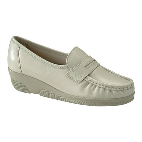 Softspots Womens Pennie Leather Slip On Penny Loafers - Walmart.com